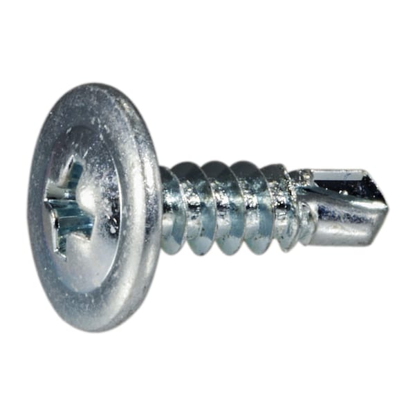 Midwest Fastener Self-Drilling Screw, #8 x 9/16 in, Zinc Plated Steel Truss Head Phillips Drive, 40 PK 931962 - main